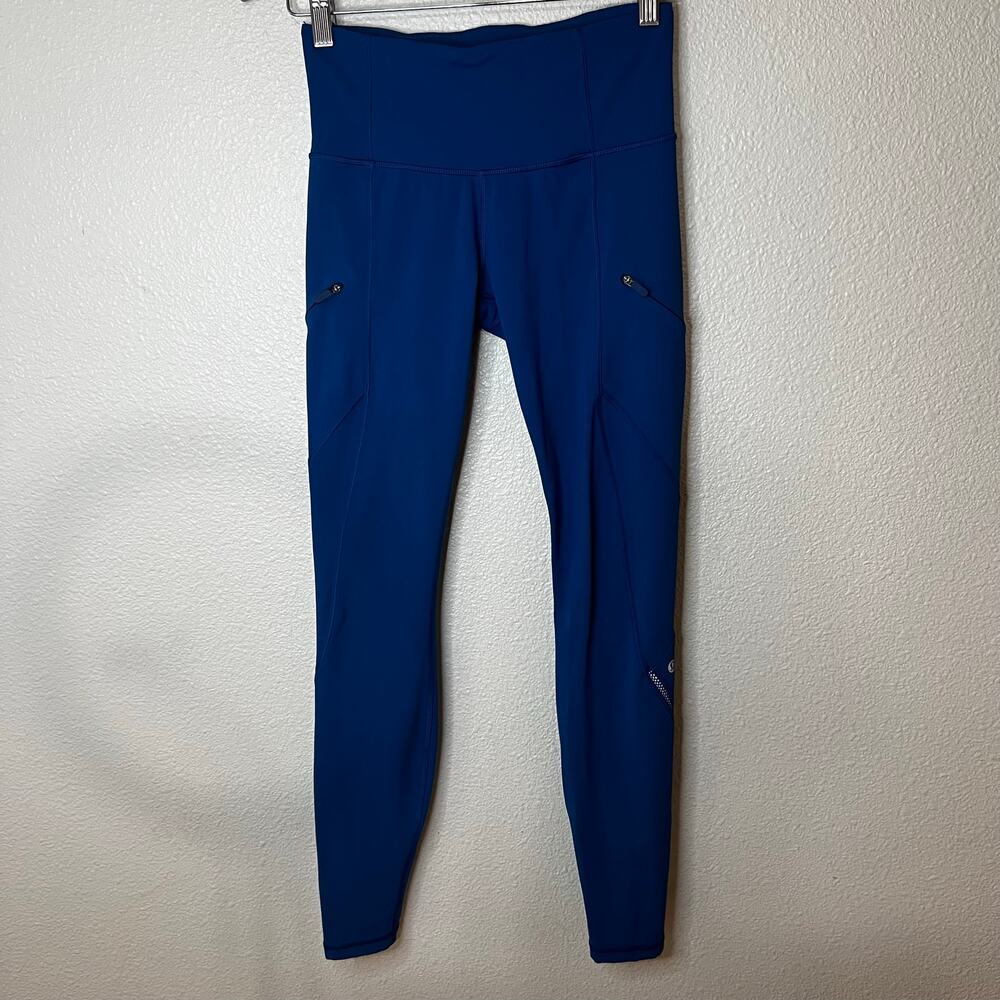 Lululemon Cadence Crusher Tight Leggings Dark Royal Blue WOMENS 4